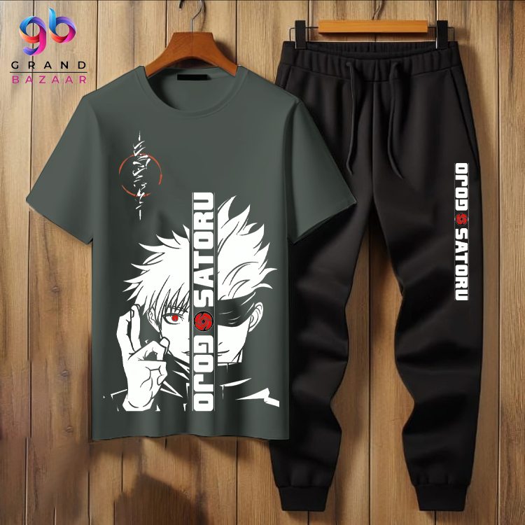 ( GOJ0 SATORU ) printed summer track suits
