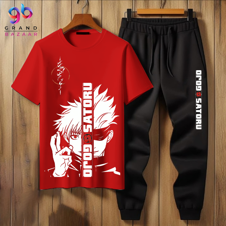 ( GOJ0 SATORU ) printed summer track suits