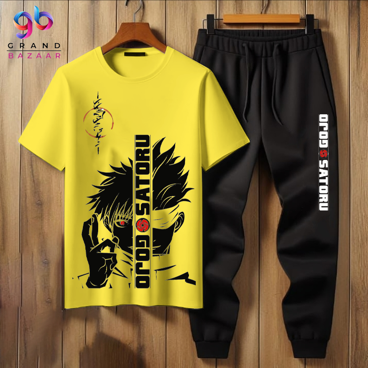 ( GOJ0 SATORU ) printed summer track suits