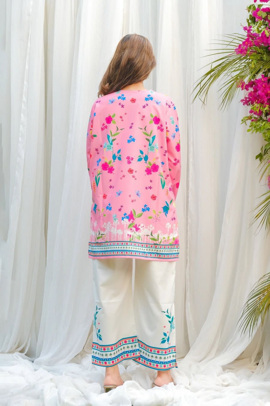 PINK FLORAL BLUSH CO ORD SETS