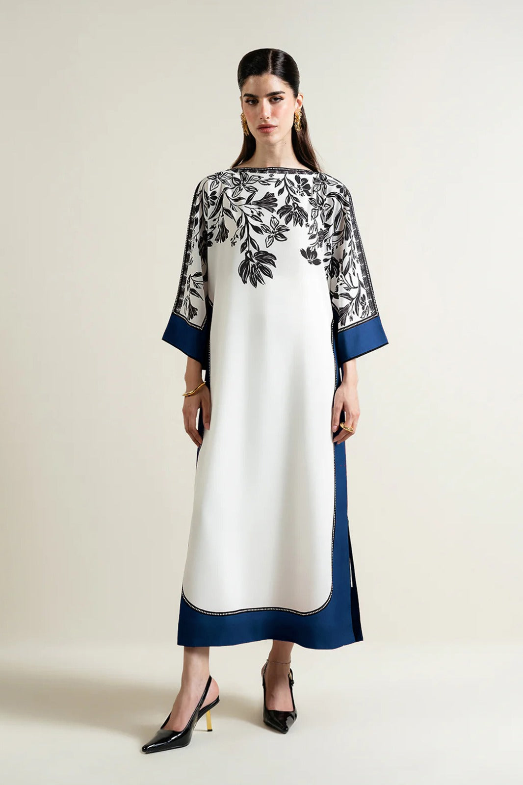 Printed Long 3 Piece