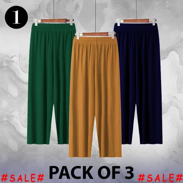 SUMMER WOMENS FLAPPER TROUSERS (PACK OF 3)