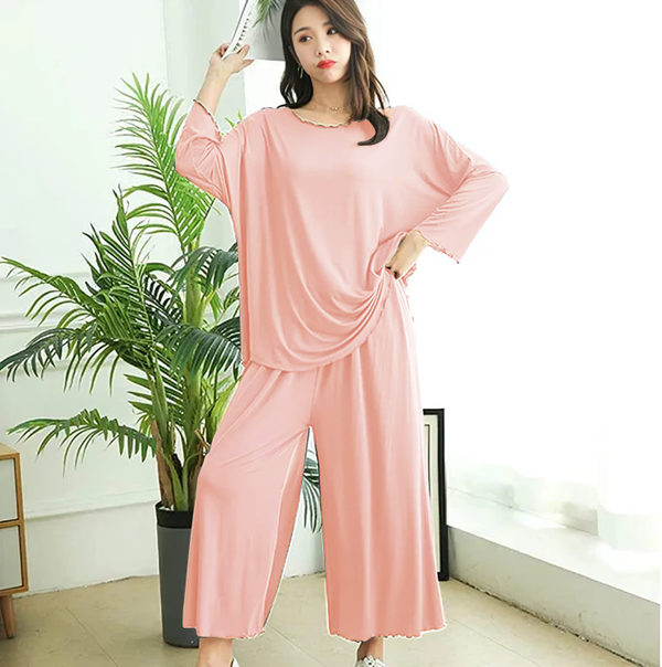 WOMENS PJ NIGHT LOUNGE WEAR SET