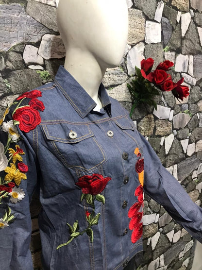 Winter Denim Jacket For Women