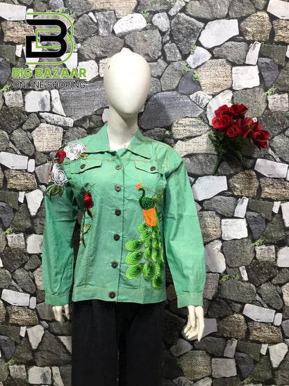 Winter Denim Jacket For Women