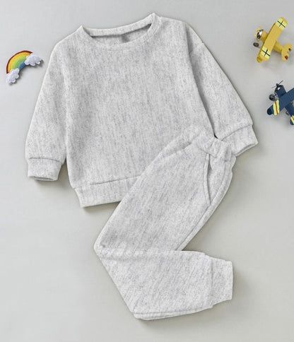 Sweat T-Shirt With Trouser For Girl & Boy | Kids Winter Collection