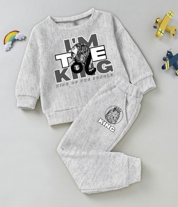 Sweat T-Shirt With Trouser For Girl & Boy | Kids Winter Collection