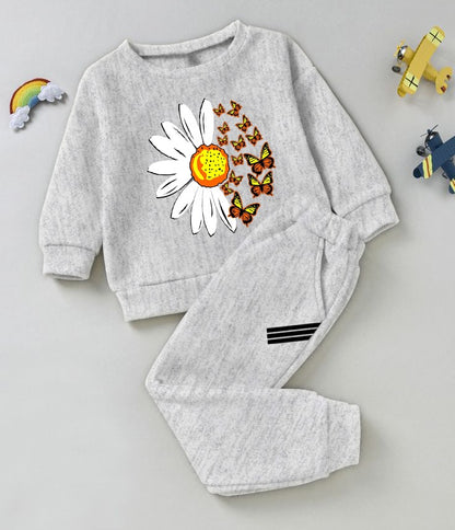 Sweat T-Shirt With Trouser For Girl & Boy | Kids Winter Collection