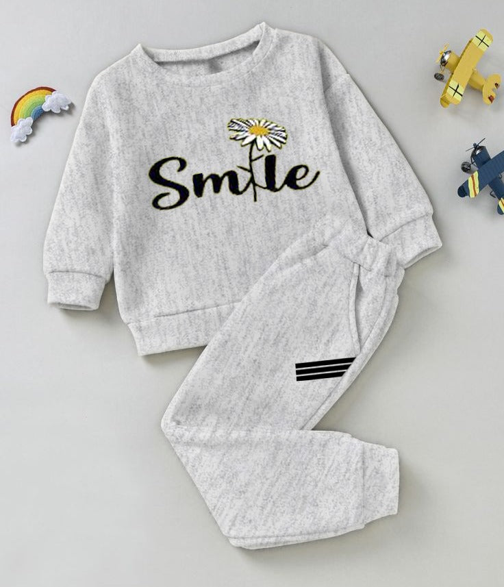 Sweat T-Shirt With Trouser For Girl & Boy | Kids Winter Collection