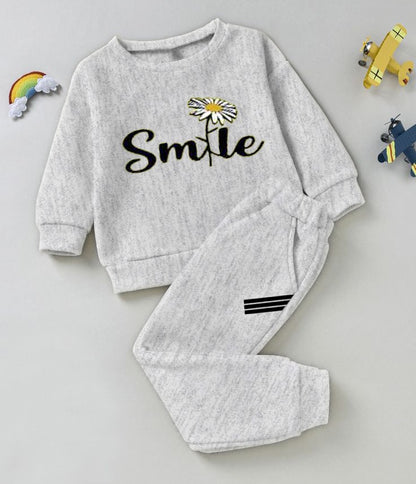 Sweat T-Shirt With Trouser For Girl & Boy | Kids Winter Collection