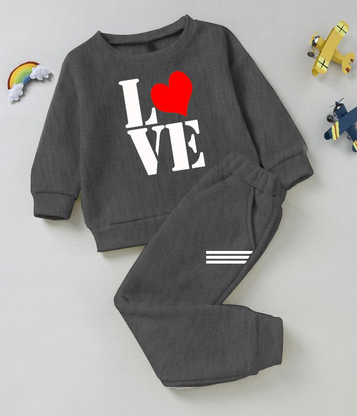 Kids Track Suits (2 Piece Suit Kids Sweet Shirt Trouser)