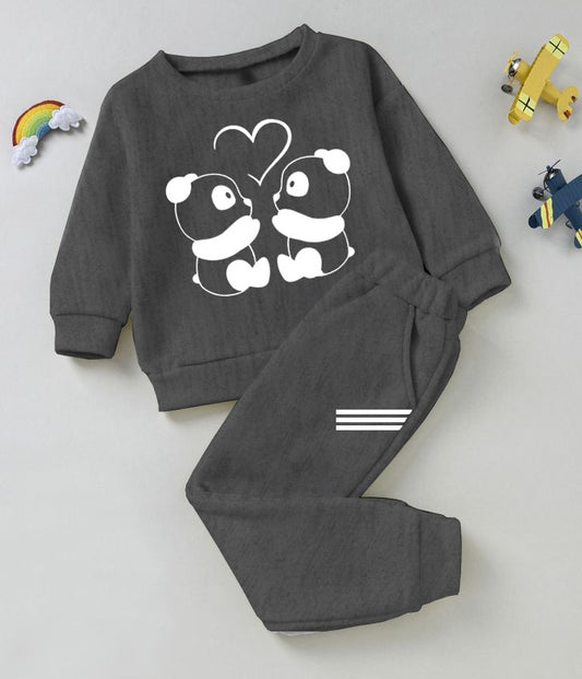 Kids Track Suits (2 Piece Suit Kids Sweet Shirt Trouser)