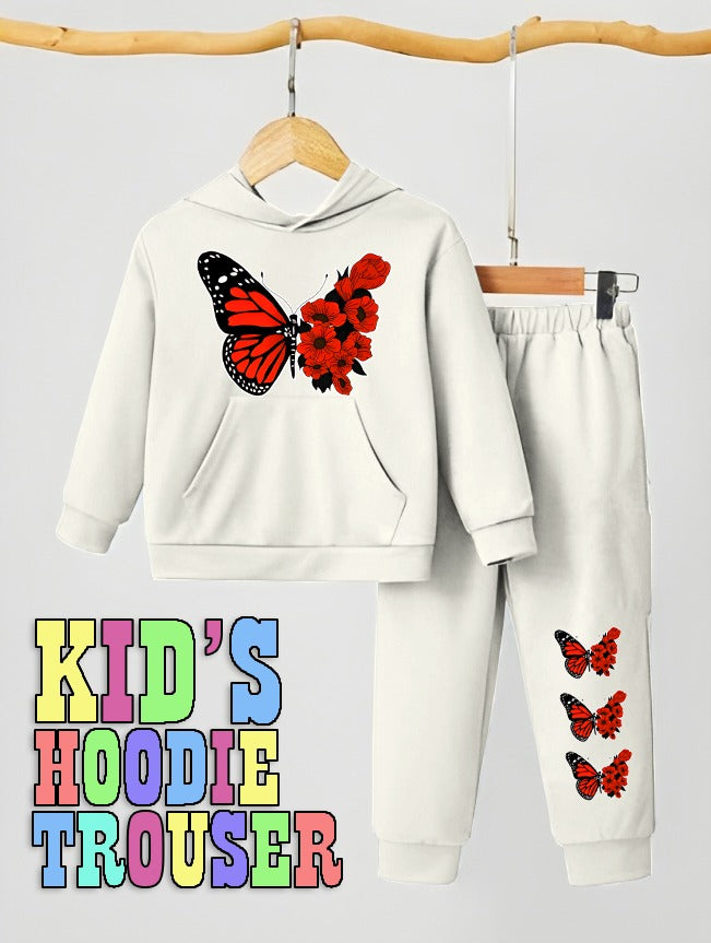 Kids Hoodie Trouser 2 Piece Suit (Winter Collection) Kids Track Suits