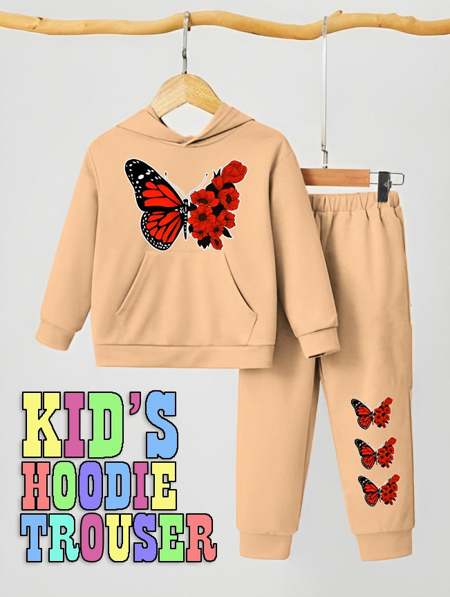 Kids Hoodie Trouser 2 Piece Suit (Winter Collection) Kids Track Suits