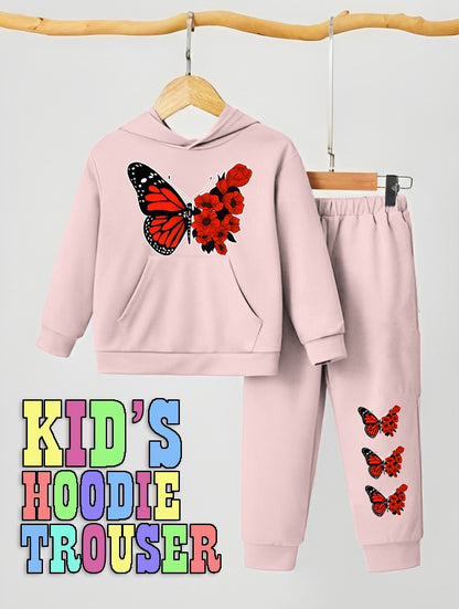 Kids Hoodie Trouser 2 Piece Suit (Winter Collection) Kids Track Suits