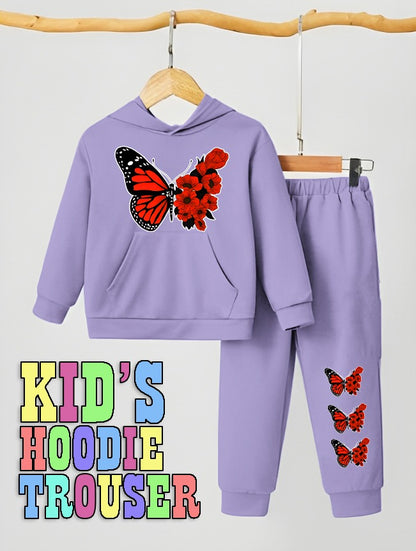 Kids Hoodie Trouser 2 Piece Suit (Winter Collection) Kids Track Suits