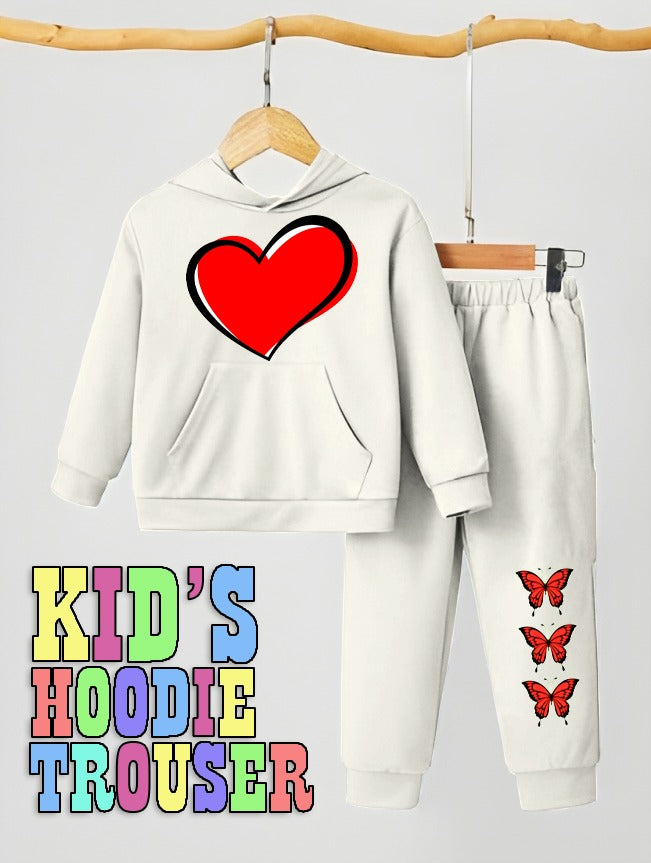 Kids Hoodie Trouser 2 Piece Suit (Winter Collection) Kids Track Suits