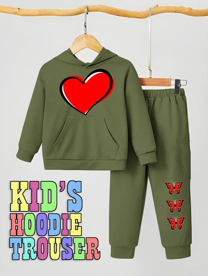 Kids Hoodie Trouser 2 Piece Suit (Winter Collection) Kids Track Suits