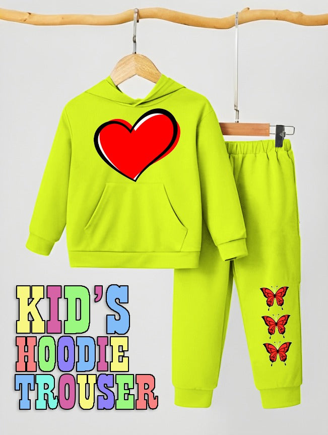 Kids Hoodie Trouser 2 Piece Suit (Winter Collection) Kids Track Suits