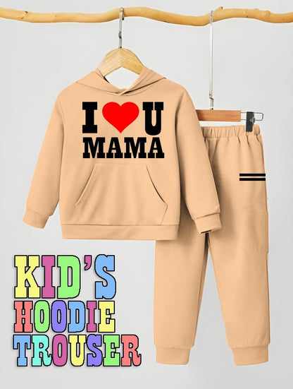 Kids Hoodie Trouser 2 Piece Suit (Winter Collection) Kids Track Suits