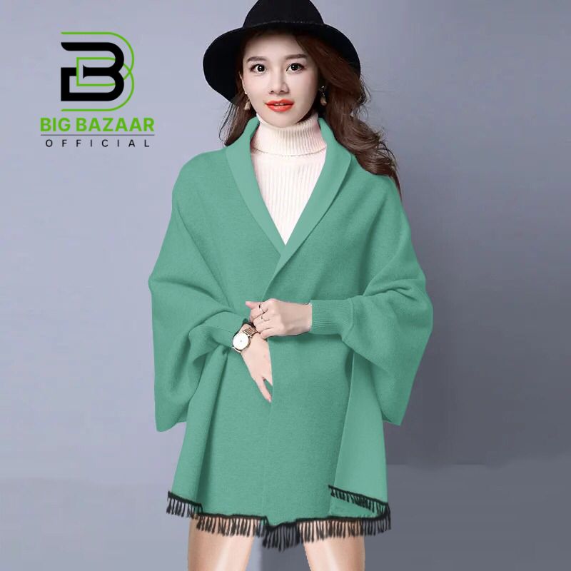 Winter Girls Shawls | Winter Collection (Green)