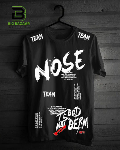 Nose Printed T Shirt For Boys Or Men In Multiple Colors