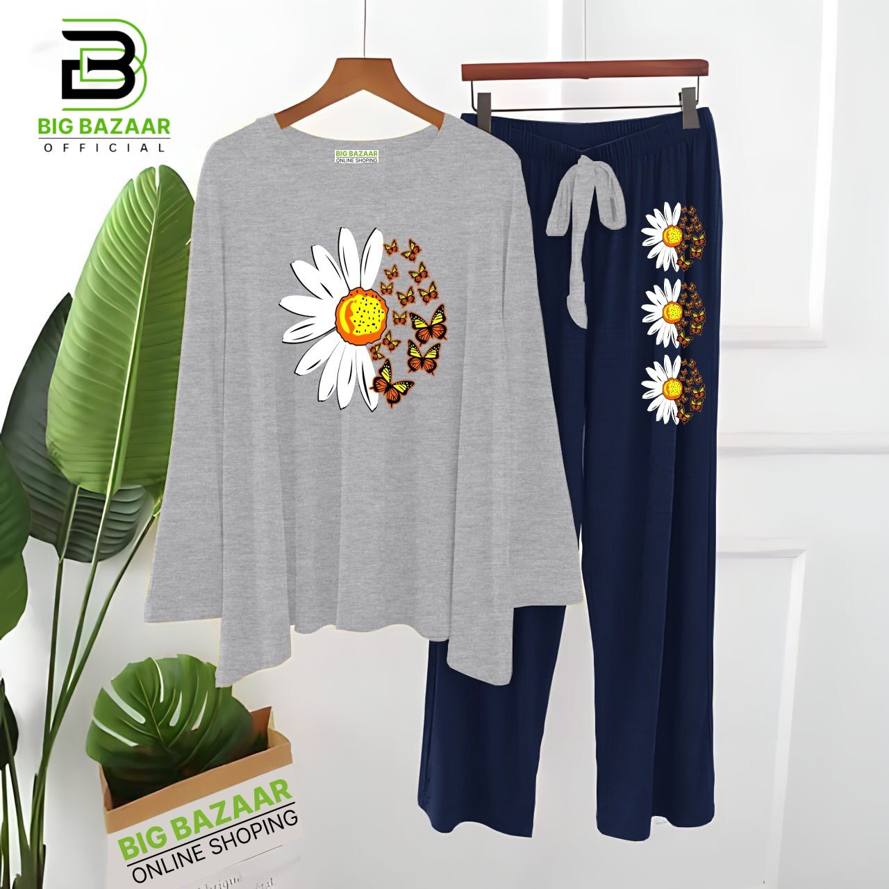 Lounge Wear | Loungewear Outfits | Lounge wear set | Summer Style Plain Lounge Wear (Printed)