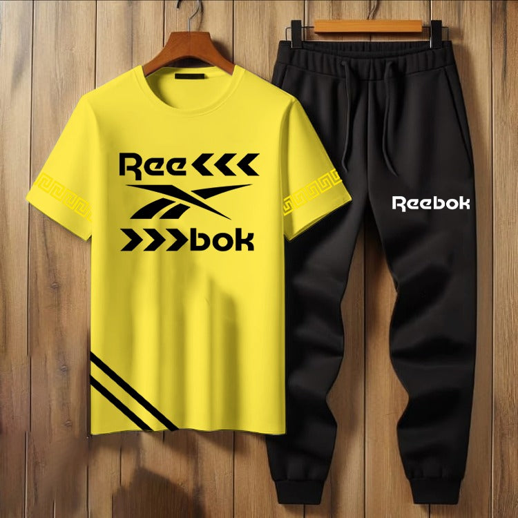 REEBOK Mens 2 pcs Tshirt+Trouser