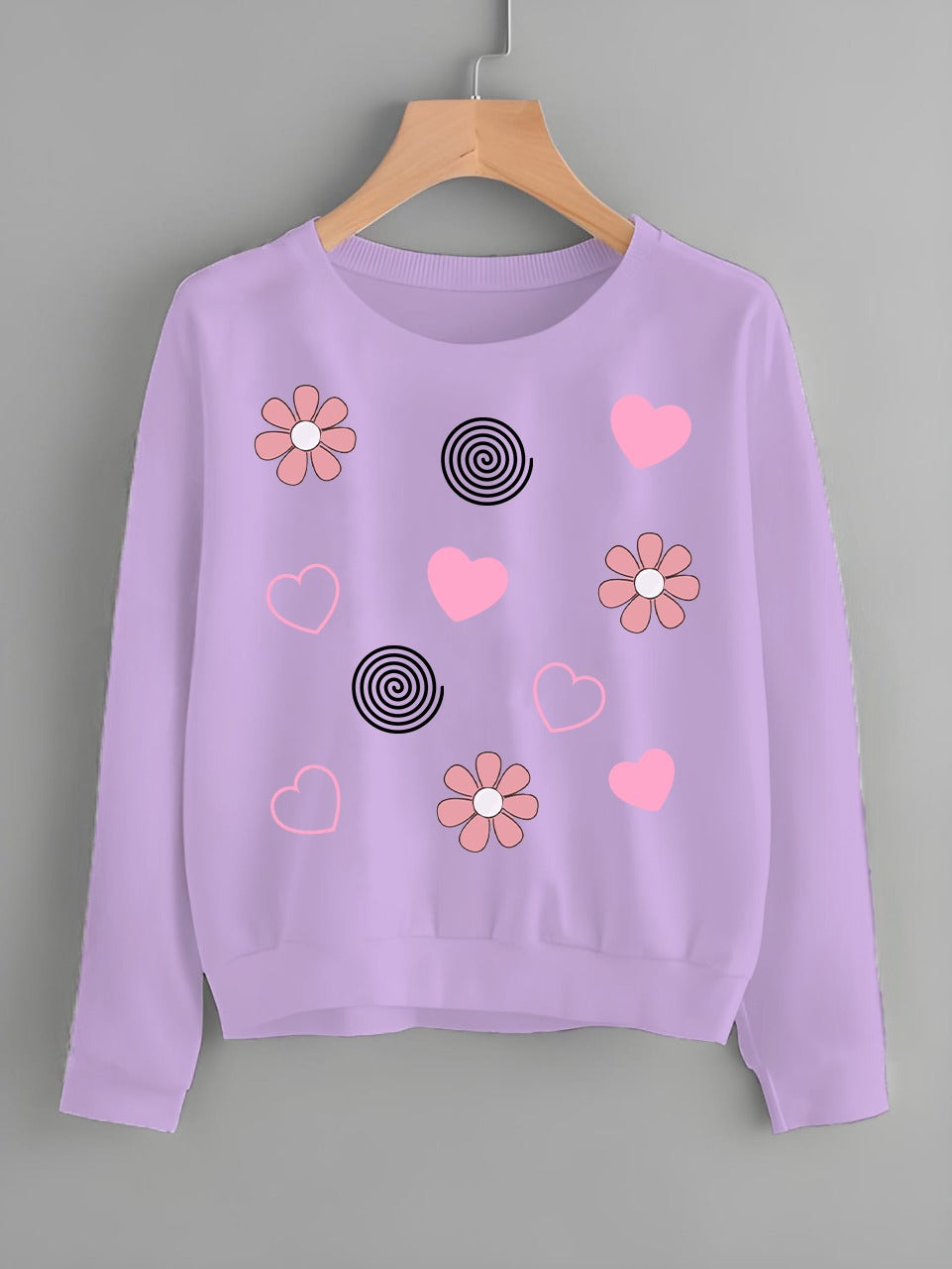 New Epriciate  Print Sweat Shirt For Womens