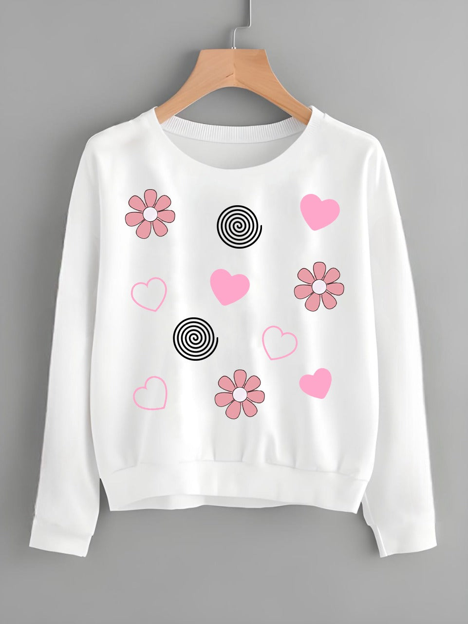 New Epriciate  Print Sweat Shirt For Womens