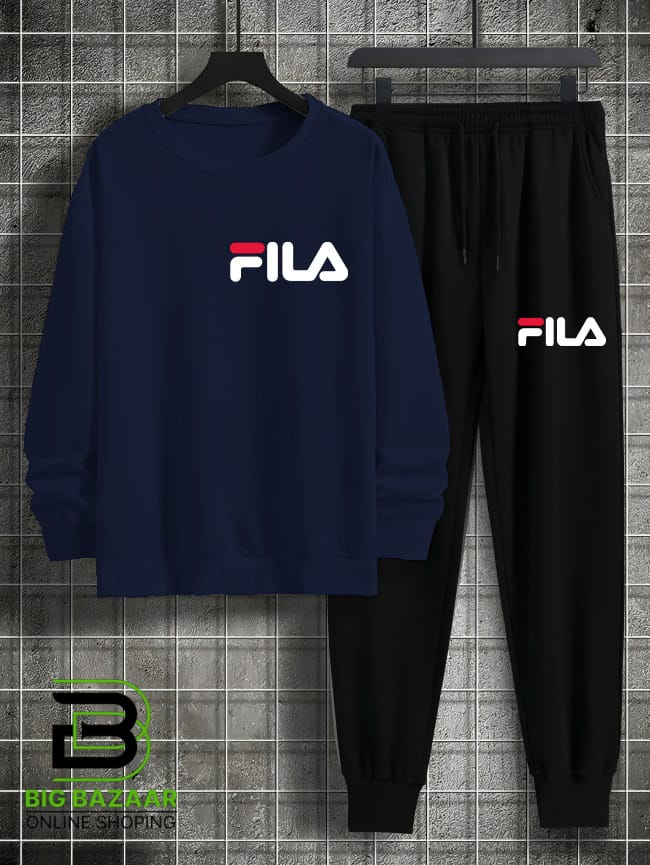 New Traditional Print Sweat Shirt & Trouser For Mens