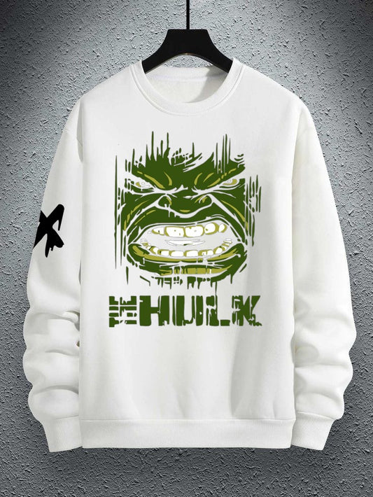 Marvel Hulk Printed Sweat Shirts For Men and Boys