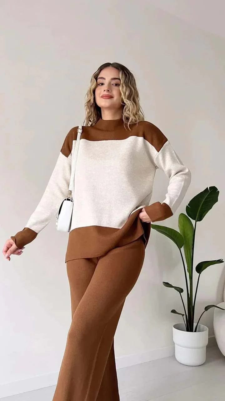 CHOKO RIB KNIT CO ORD SET