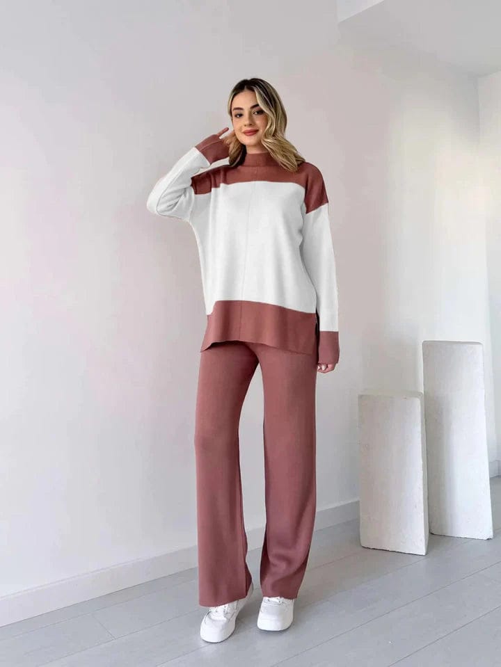CHOKO RIB KNIT CO ORD SET