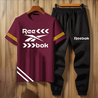 REEBOK Mens 2 pcs Tshirt+Trouser