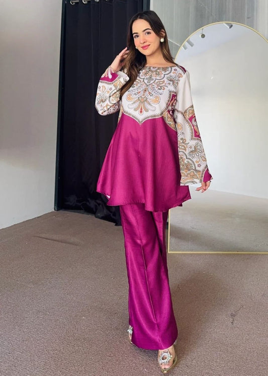 2 PCS PINK BLUSH CO-ORD SETS