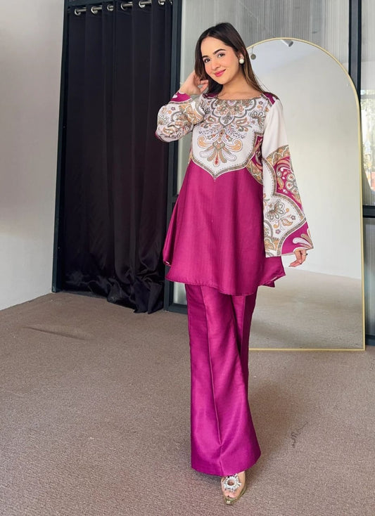 2 PCS PINK BLUSH CO-ORD SETS