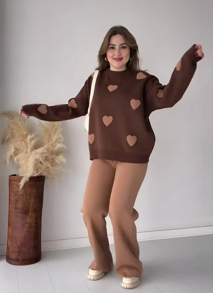 HEART PRINTED CO ORD SETS